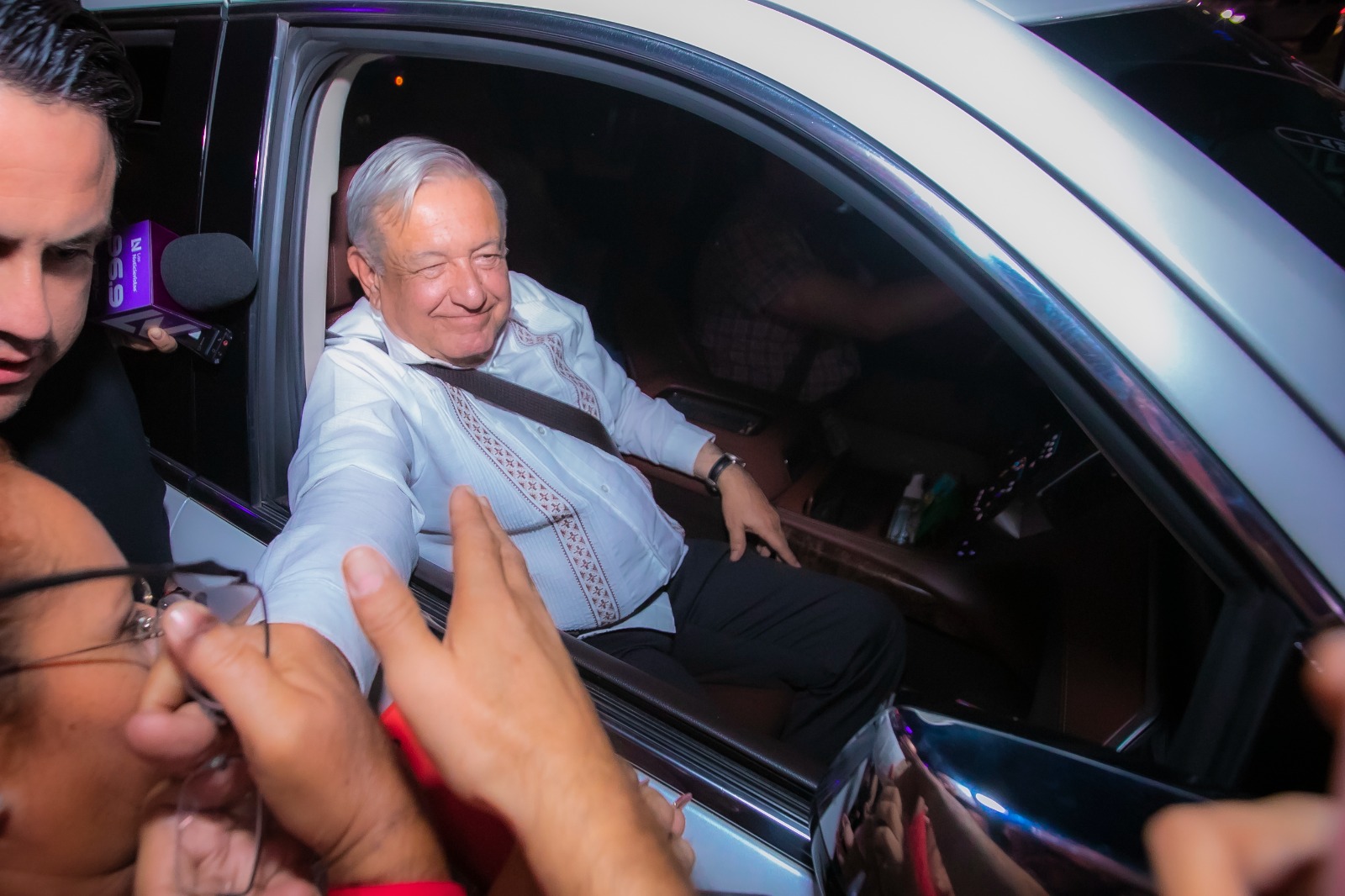 AMLO LLEGO A CULIACAN