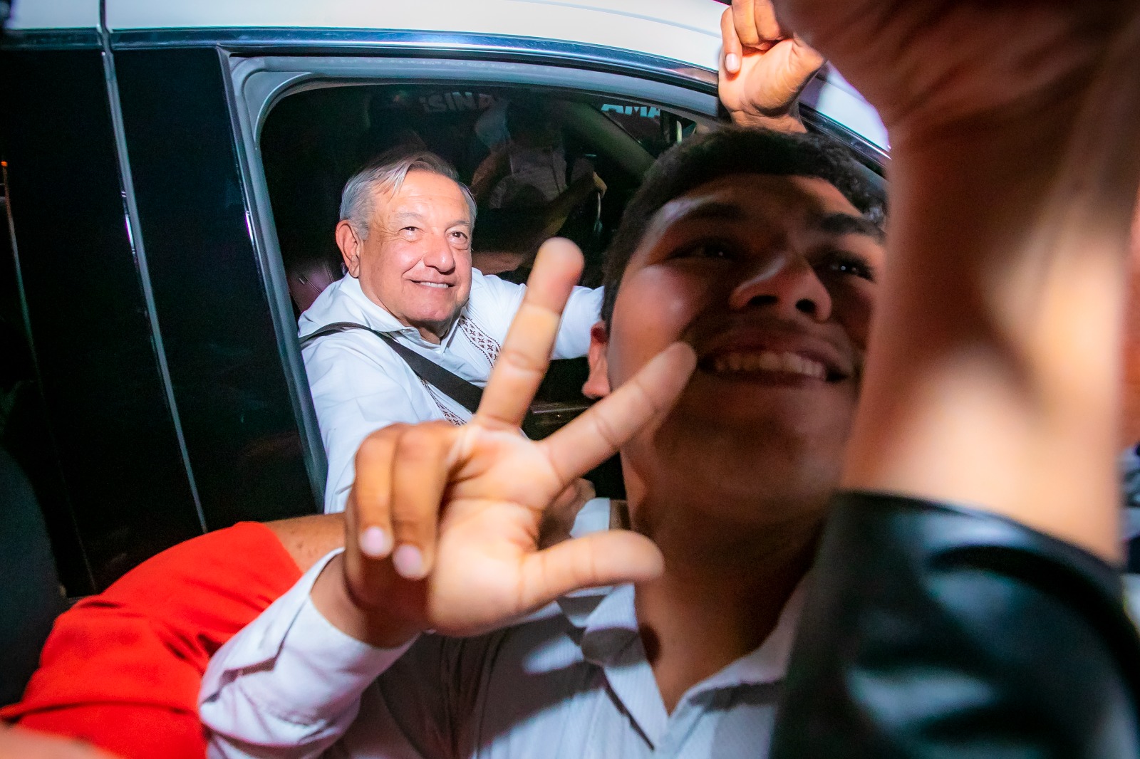 AMLO llega