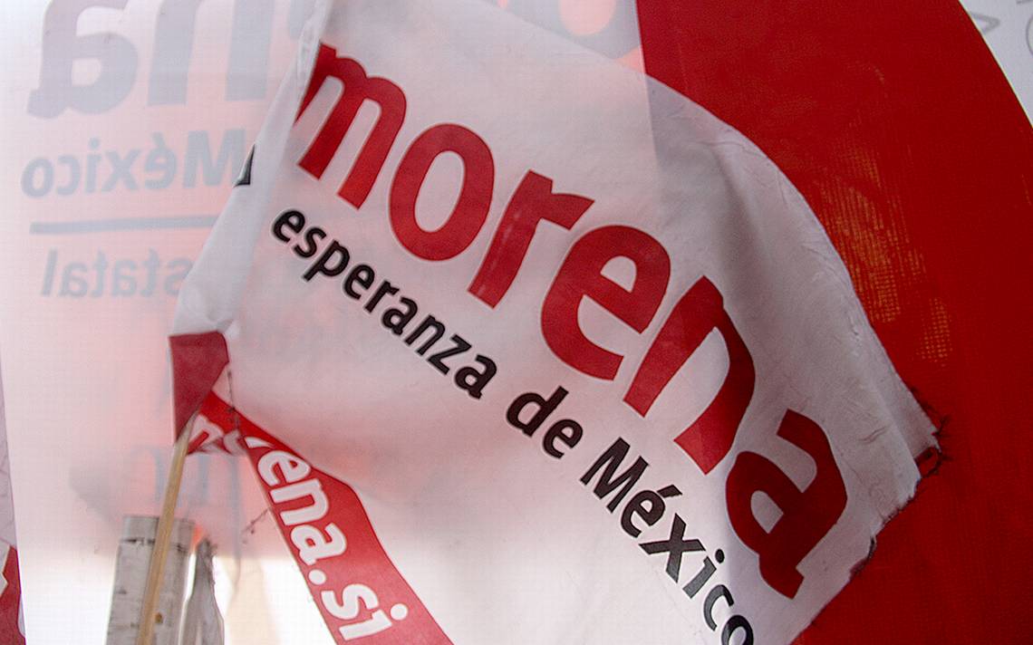Bandera de Morena