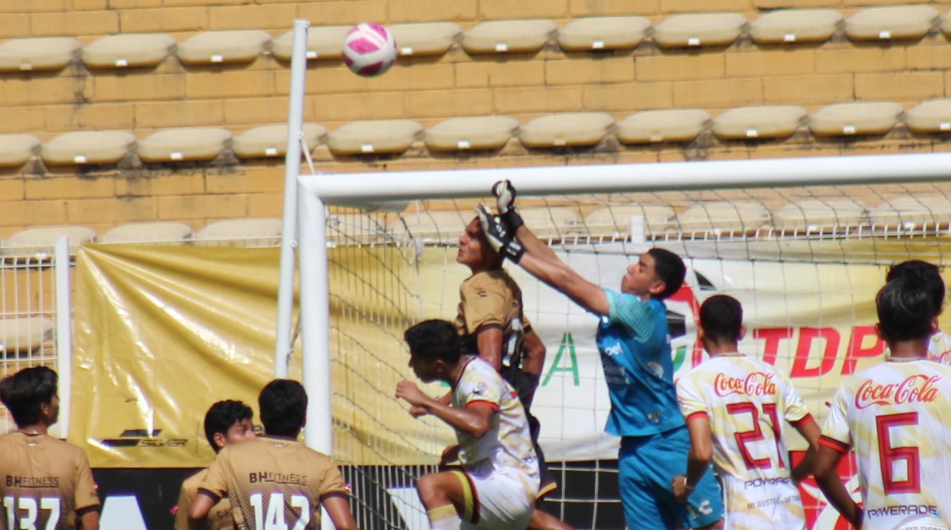 portero luis despeja puños